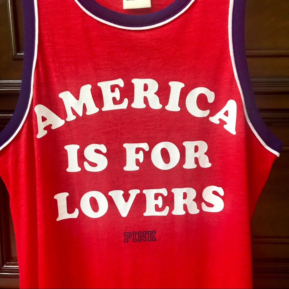 PINK America Muscle Tank 🇺🇸 | XS